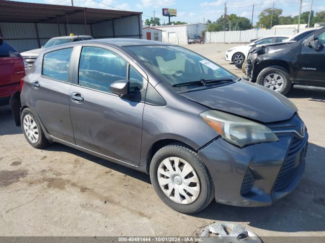 TOYOTA YARIS 2015 vnkktud30fa045543