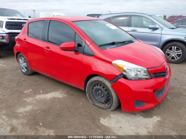 TOYOTA YARIS 2014 vnkktud31ea010511