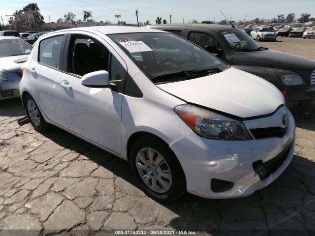 TOYOTA YARIS 2014 vnkktud31ea011271