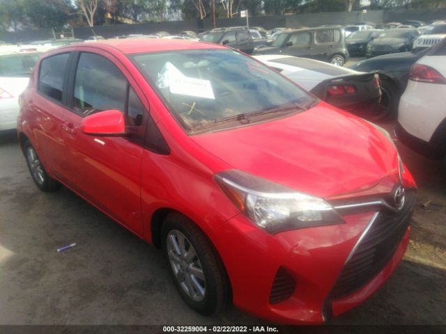 TOYOTA YARIS 2015 vnkktud31fa036401