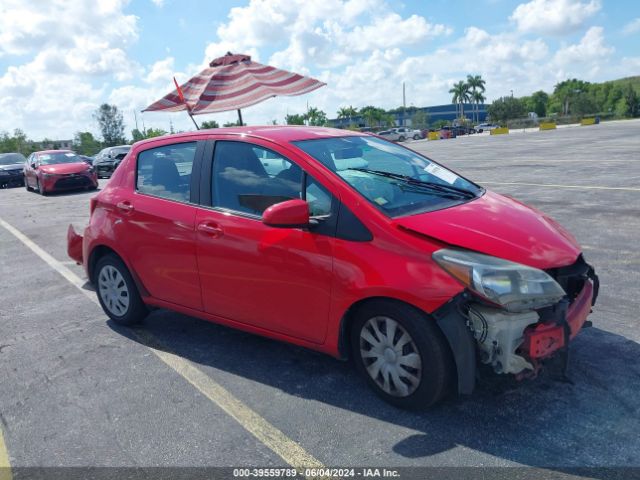 TOYOTA YARIS 2015 vnkktud31fa048385