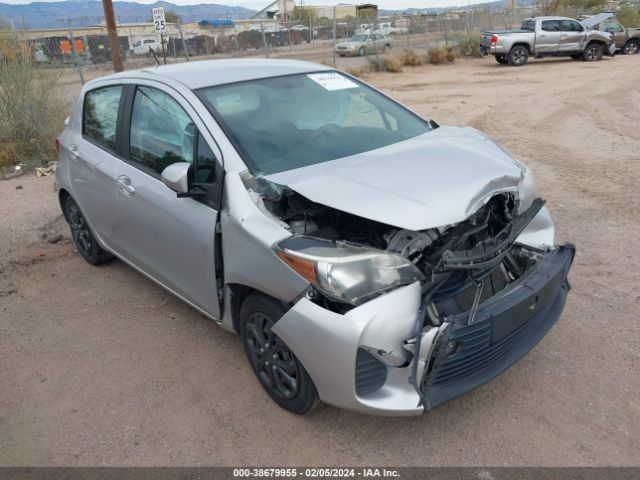 TOYOTA YARIS 2016 vnkktud31ga061929