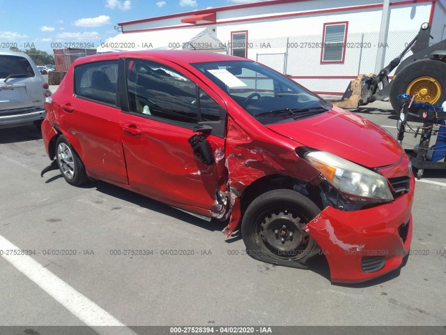 TOYOTA YARIS 2014 vnkktud32ea004149