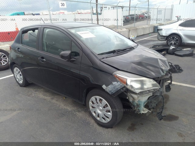 TOYOTA YARIS 2015 vnkktud32fa017419