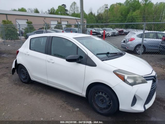 TOYOTA YARIS 2015 vnkktud32fa027402