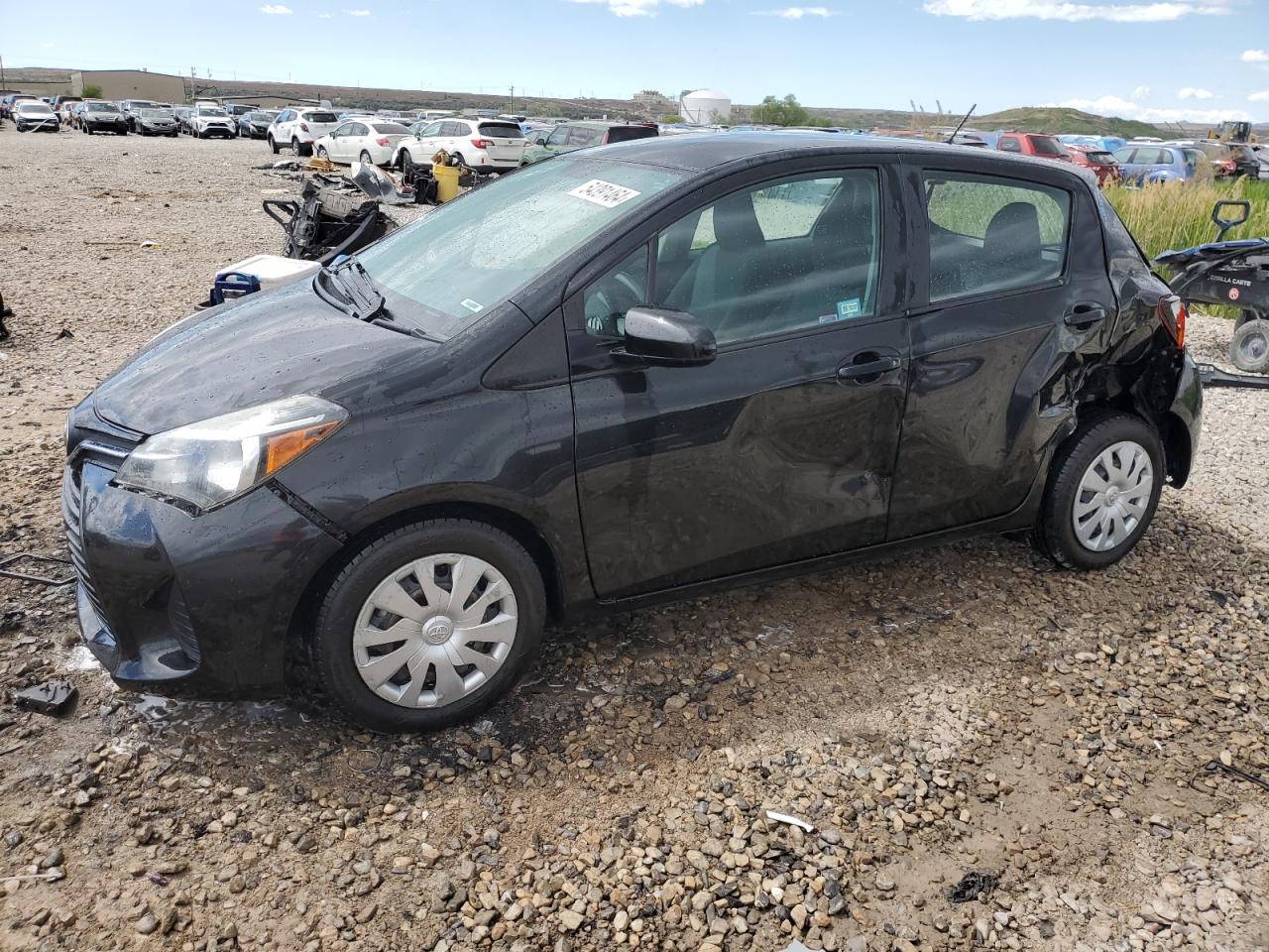 TOYOTA YARIS 2015 vnkktud32fa030526