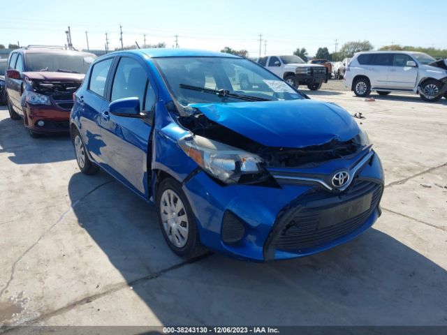 TOYOTA YARIS 2015 vnkktud32fa039307