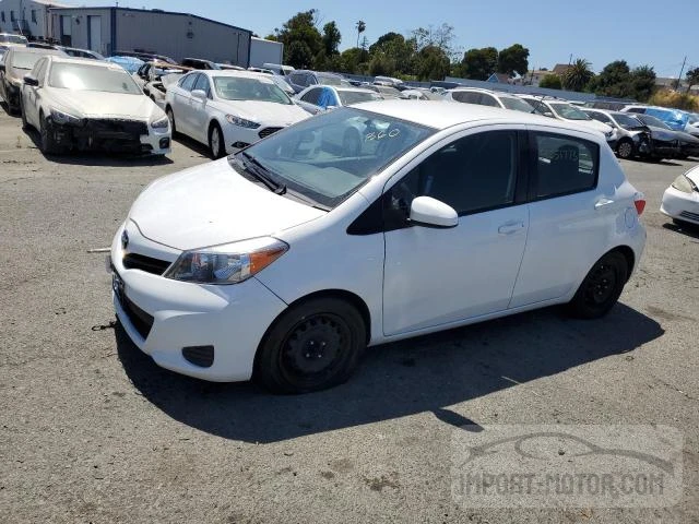 TOYOTA YARIS 2014 vnkktud33ea011160