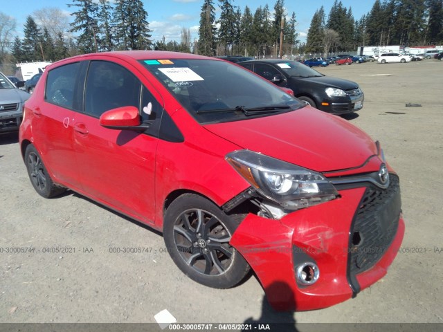 TOYOTA YARIS 2015 vnkktud33fa016537