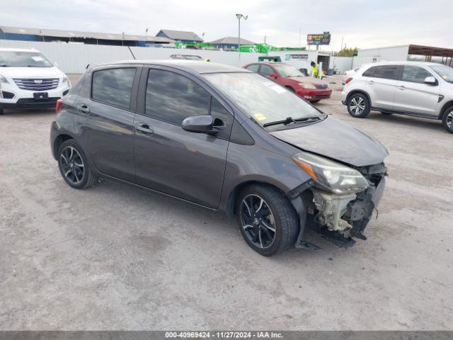 TOYOTA YARIS 2015 vnkktud33fa025349