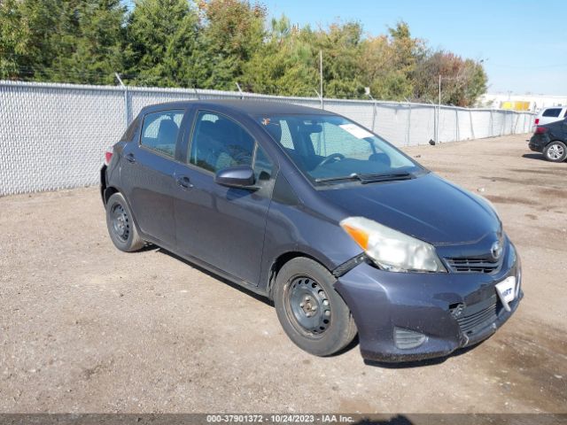 TOYOTA YARIS 2014 vnkktud34ea002158