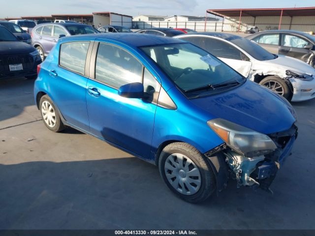 TOYOTA YARIS 2015 vnkktud34fa044461