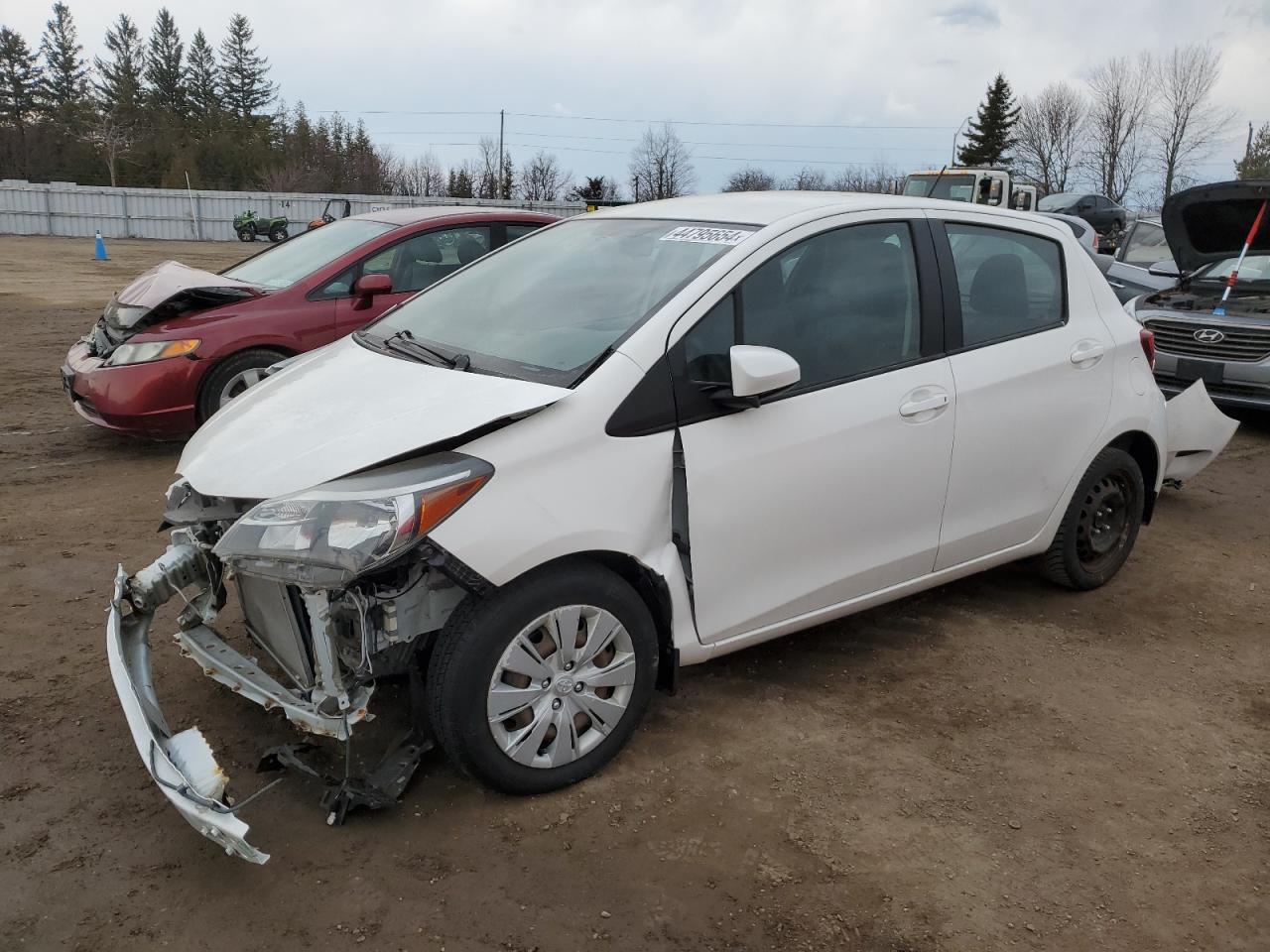 TOYOTA YARIS 2016 vnkktud34ga061228