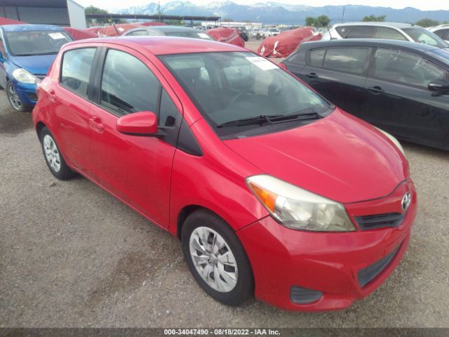 TOYOTA YARIS 2014 vnkktud35ea007689