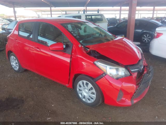 TOYOTA YARIS 2015 vnkktud35fa045246