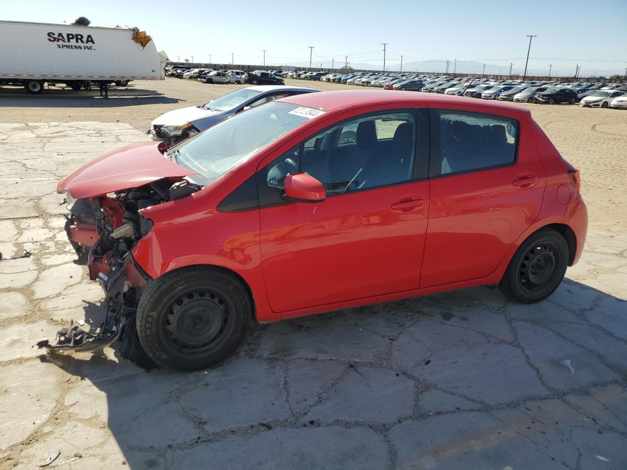 TOYOTA YARIS 2016 vnkktud35ga067183