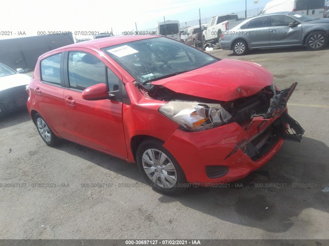 TOYOTA YARIS 2014 vnkktud36ea002792