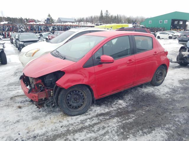 TOYOTA YARIS 2014 vnkktud36ea005272