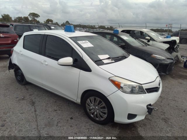 TOYOTA YARIS 2014 vnkktud36ea009127