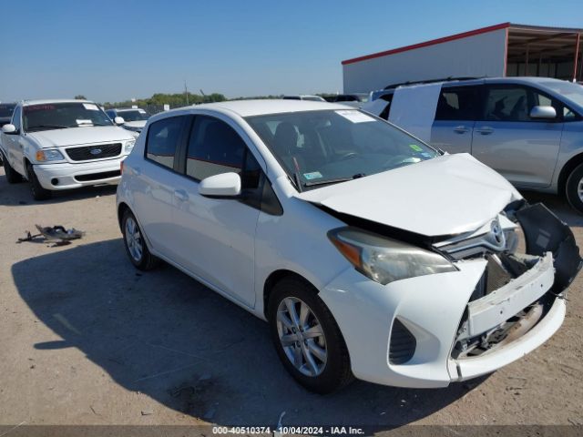 TOYOTA YARIS 2015 vnkktud36fa019416