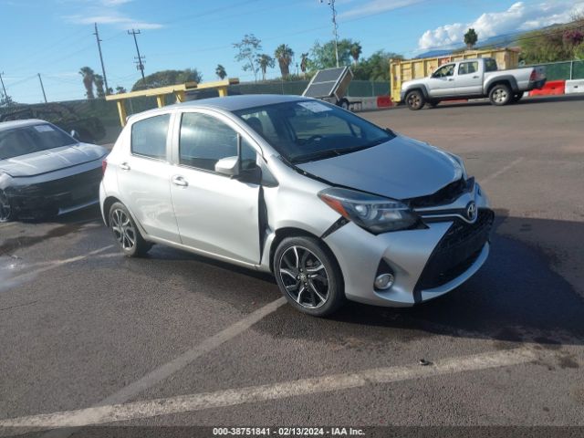 TOYOTA YARIS 2016 vnkktud36ga069797