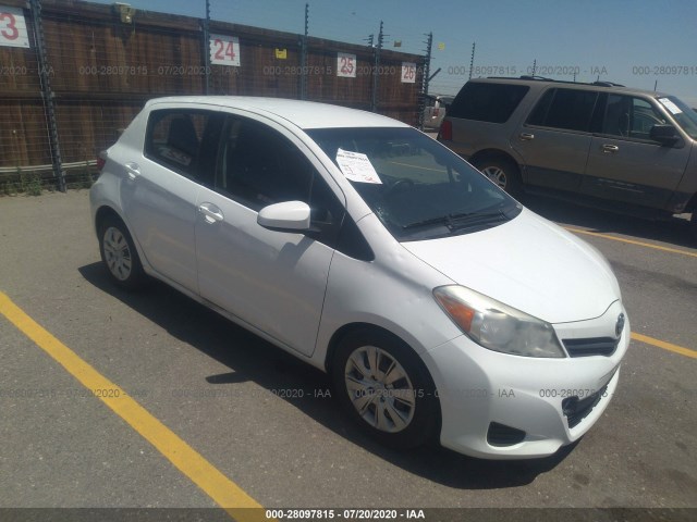 TOYOTA YARIS 2014 vnkktud37ea001327