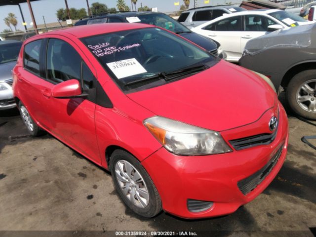 TOYOTA YARIS 2014 vnkktud37ea001392