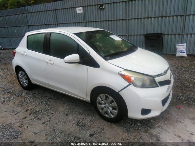 TOYOTA YARIS 2014 vnkktud37ea006740