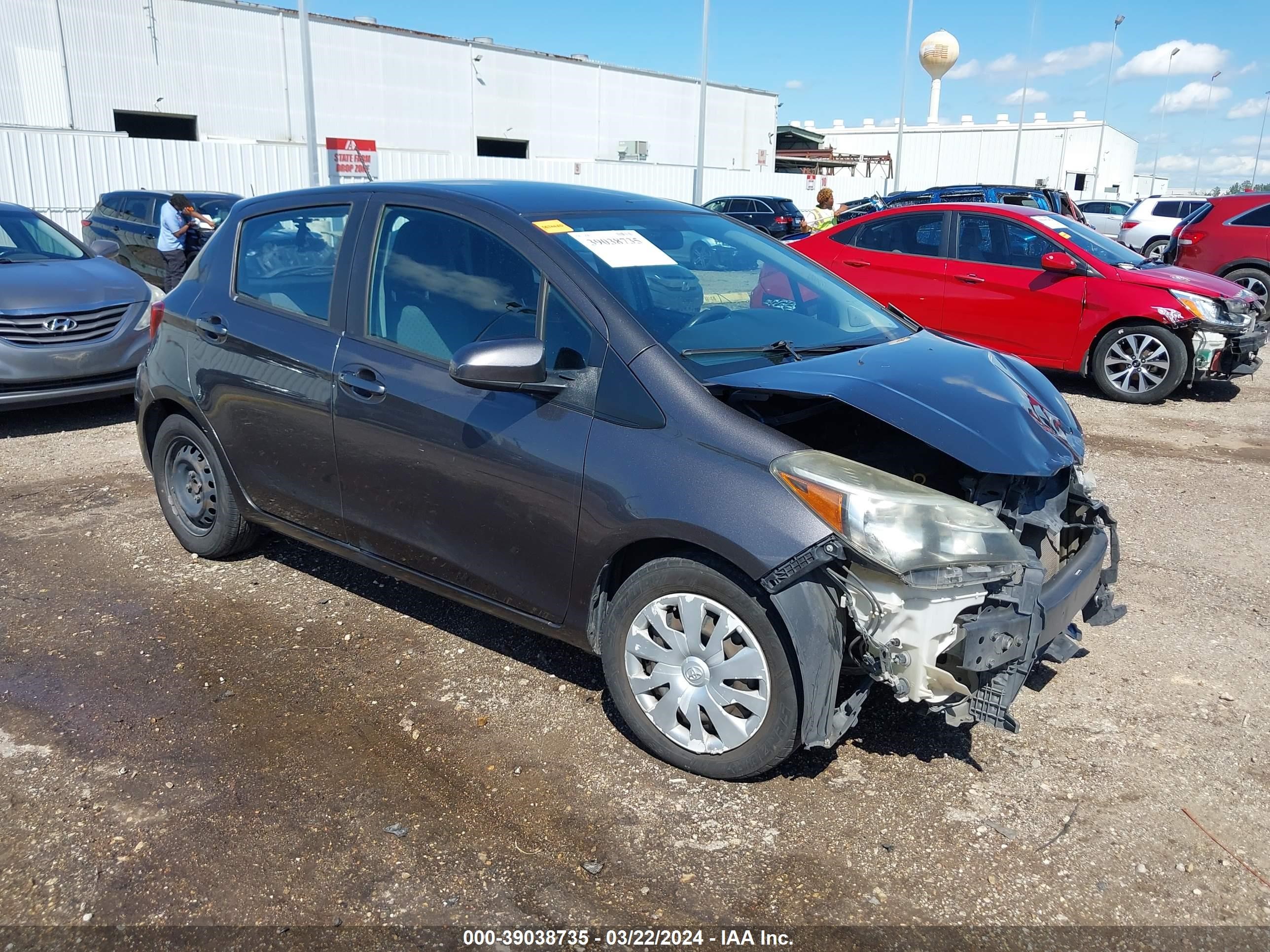 TOYOTA YARIS 2015 vnkktud37fa034619