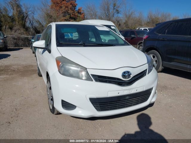 TOYOTA YARIS 2014 vnkktud38ea004222