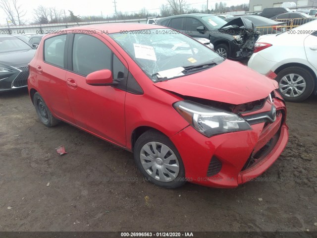 TOYOTA YARIS 2015 vnkktud38fa045273