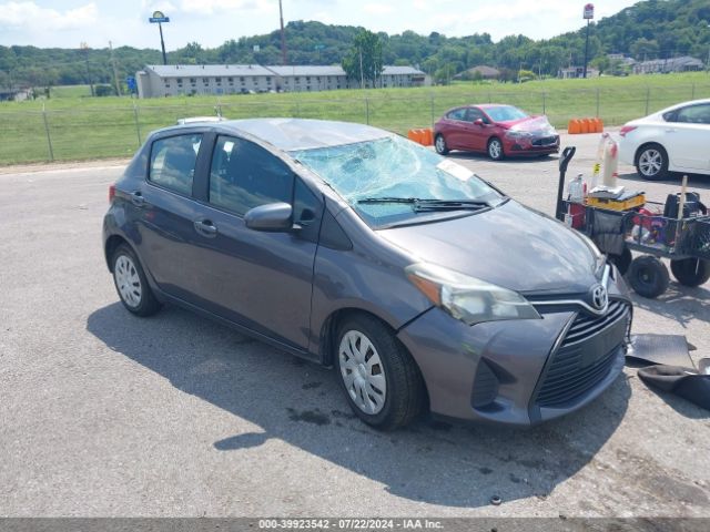 TOYOTA YARIS 2016 vnkktud38ga068604