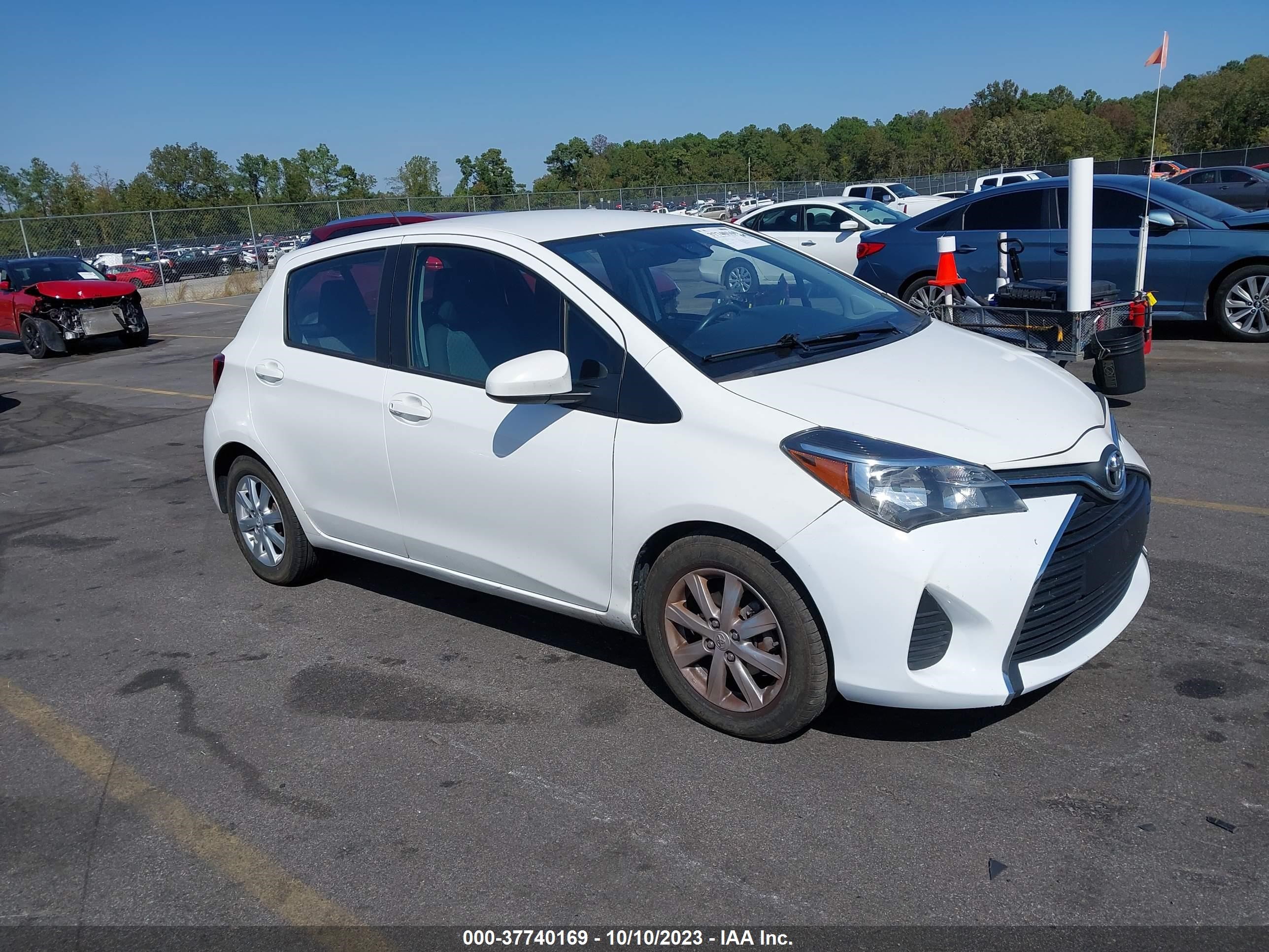 TOYOTA YARIS 2017 vnkktud38ha074372