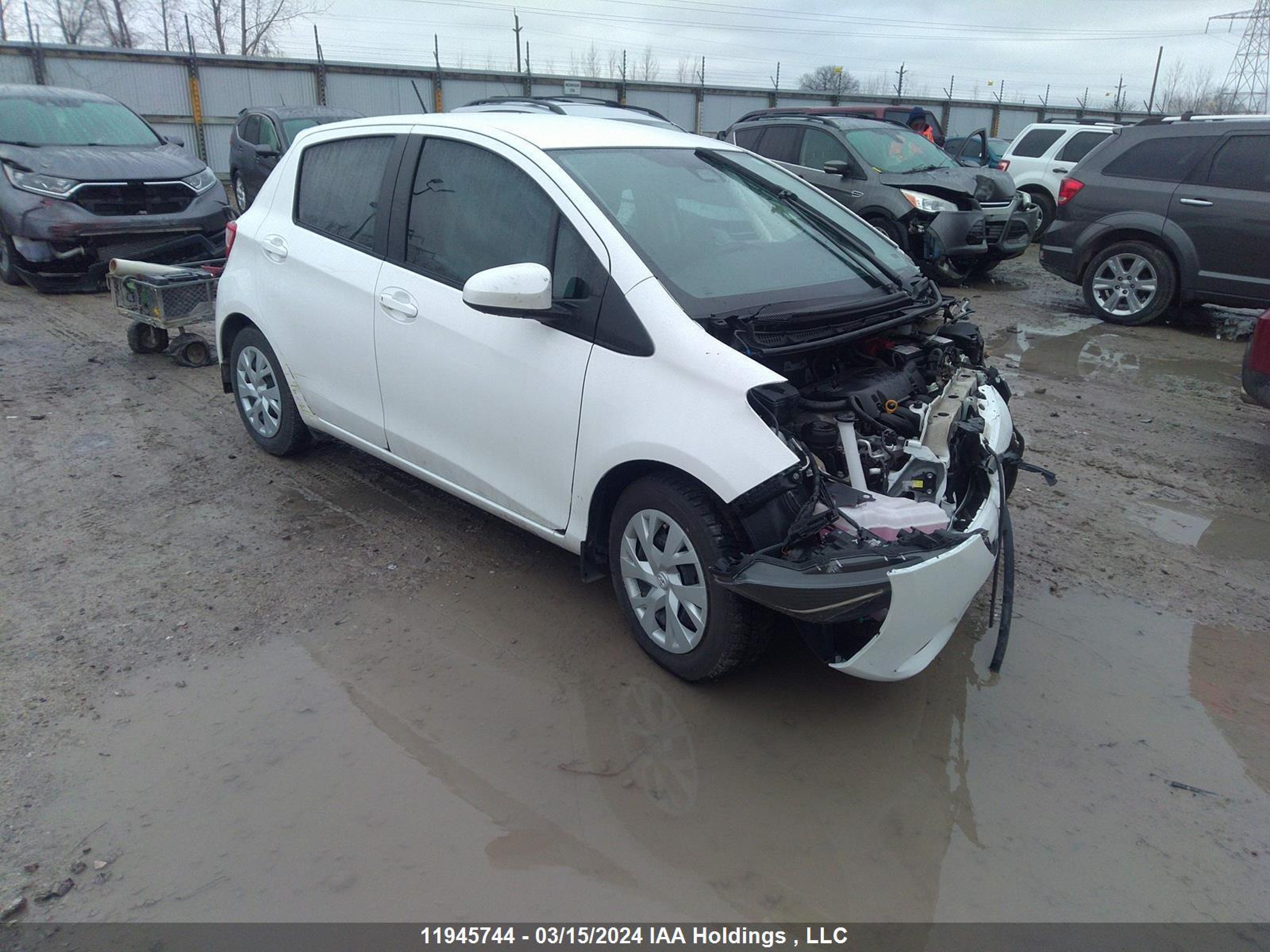 TOYOTA YARIS 2019 vnkktud38ka105563