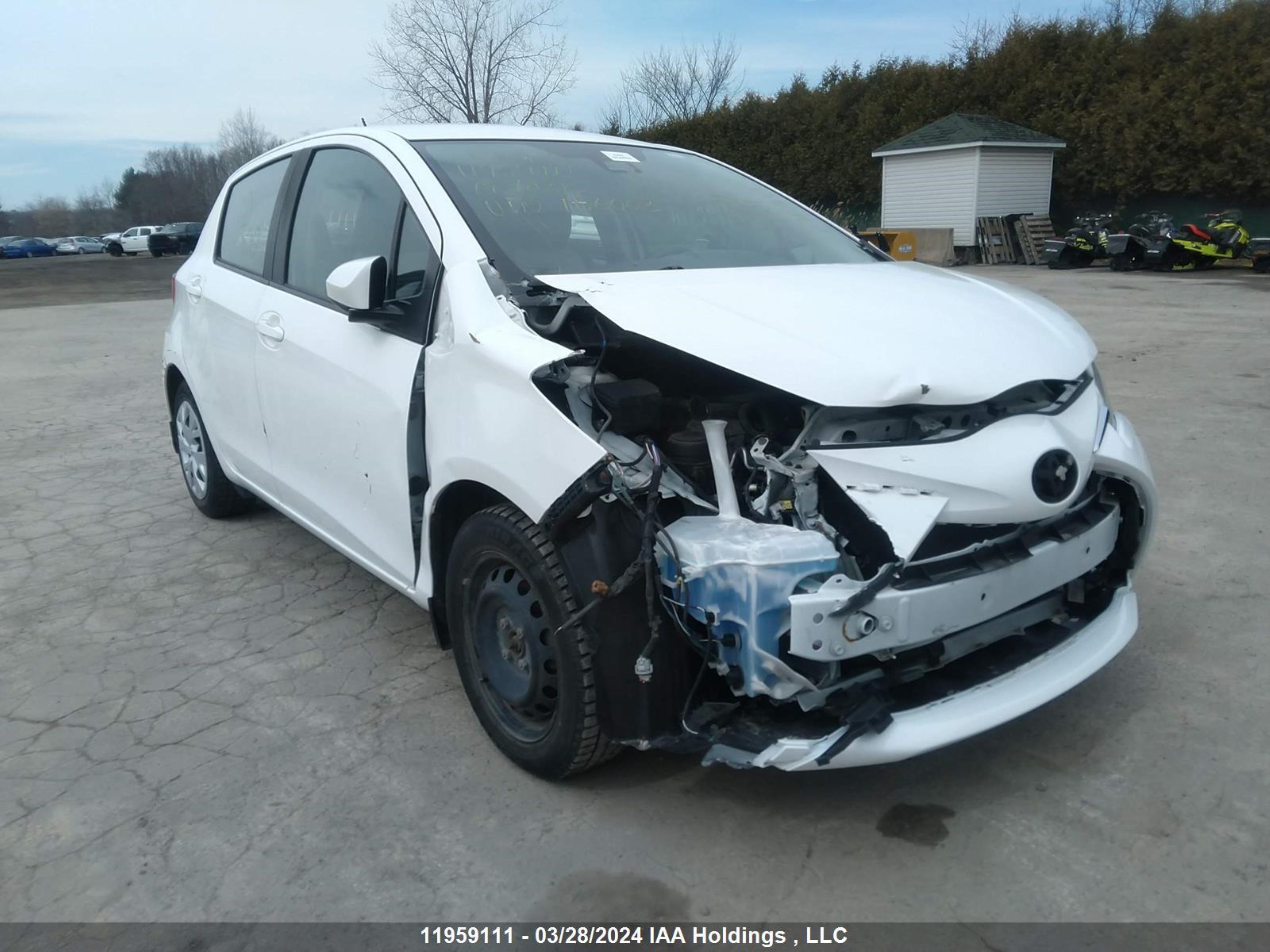 TOYOTA YARIS 2019 vnkktud38ka106003