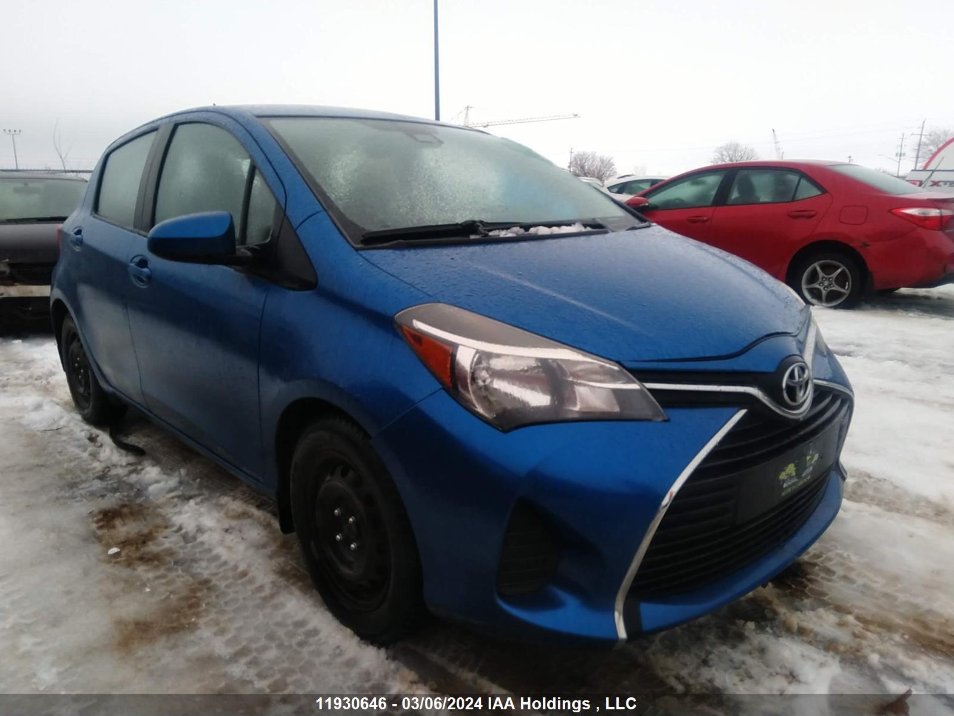 TOYOTA YARIS 2017 vnkktud39ha078706