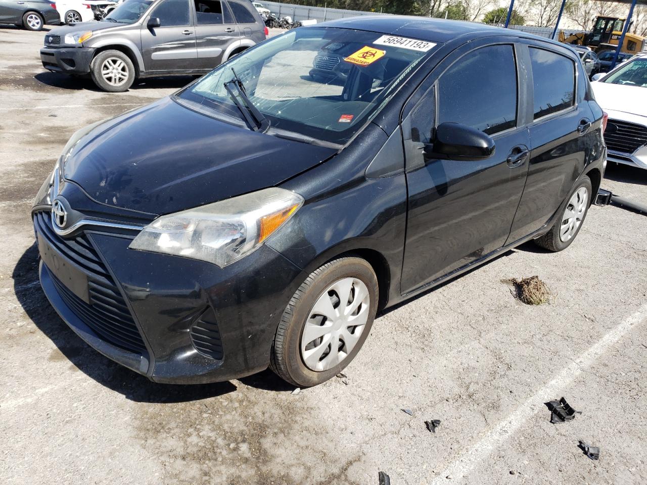 TOYOTA YARIS 2017 vnkktud39ha081802