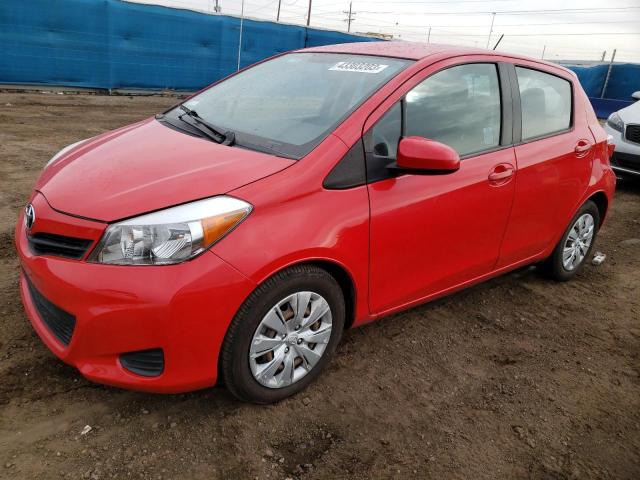 TOYOTA YARIS 2014 vnkktud3xea008207