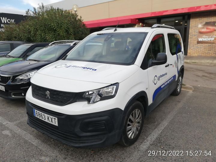 PEUGEOT RIFTER 2019 vr3ecyhyckj626283