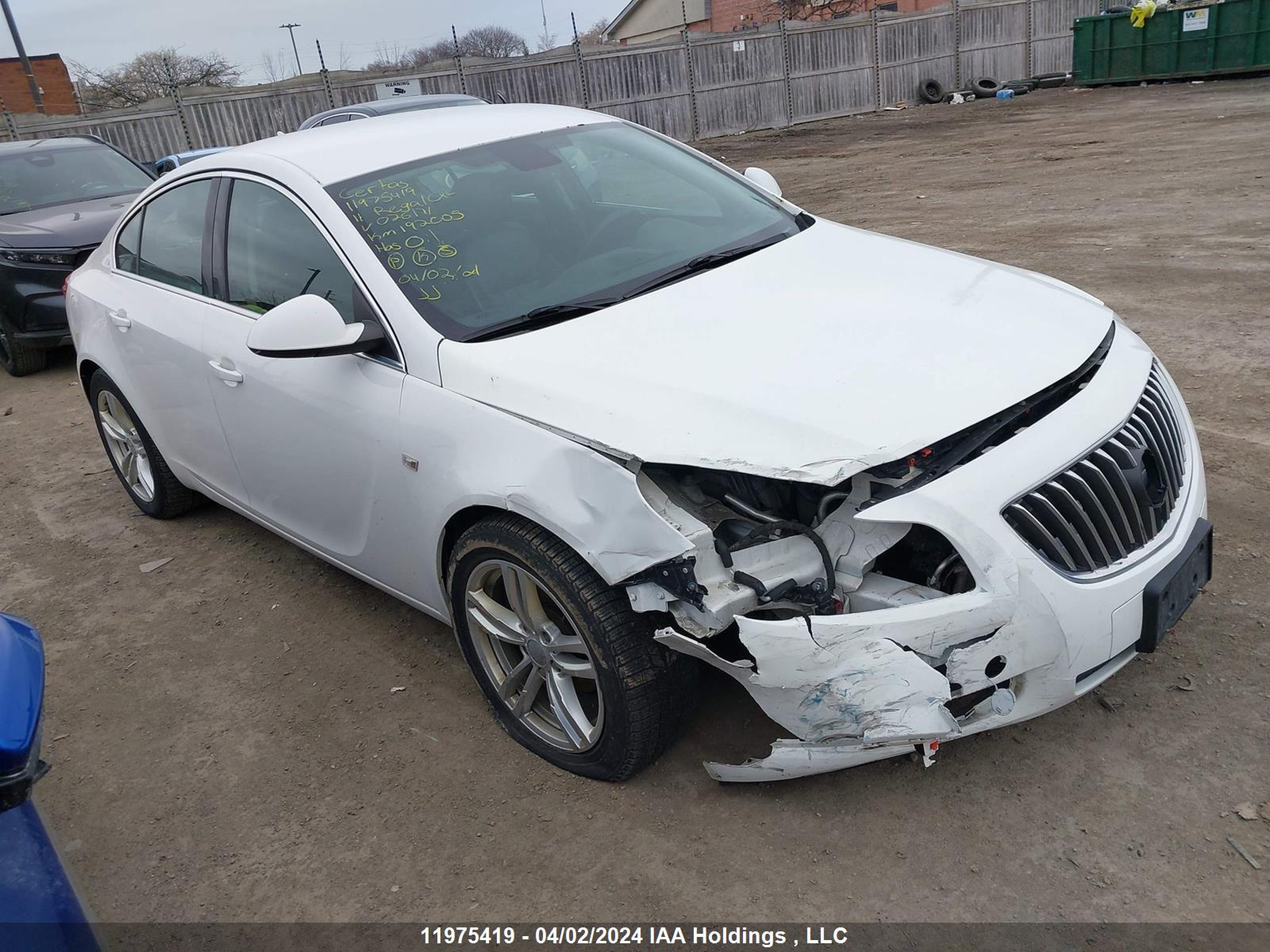 BUICK REGAL 2011 w04gn5ec2b1026171