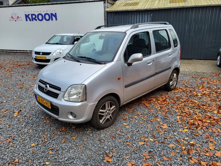 OPEL AGILA 2007 w0l0haf687g110083