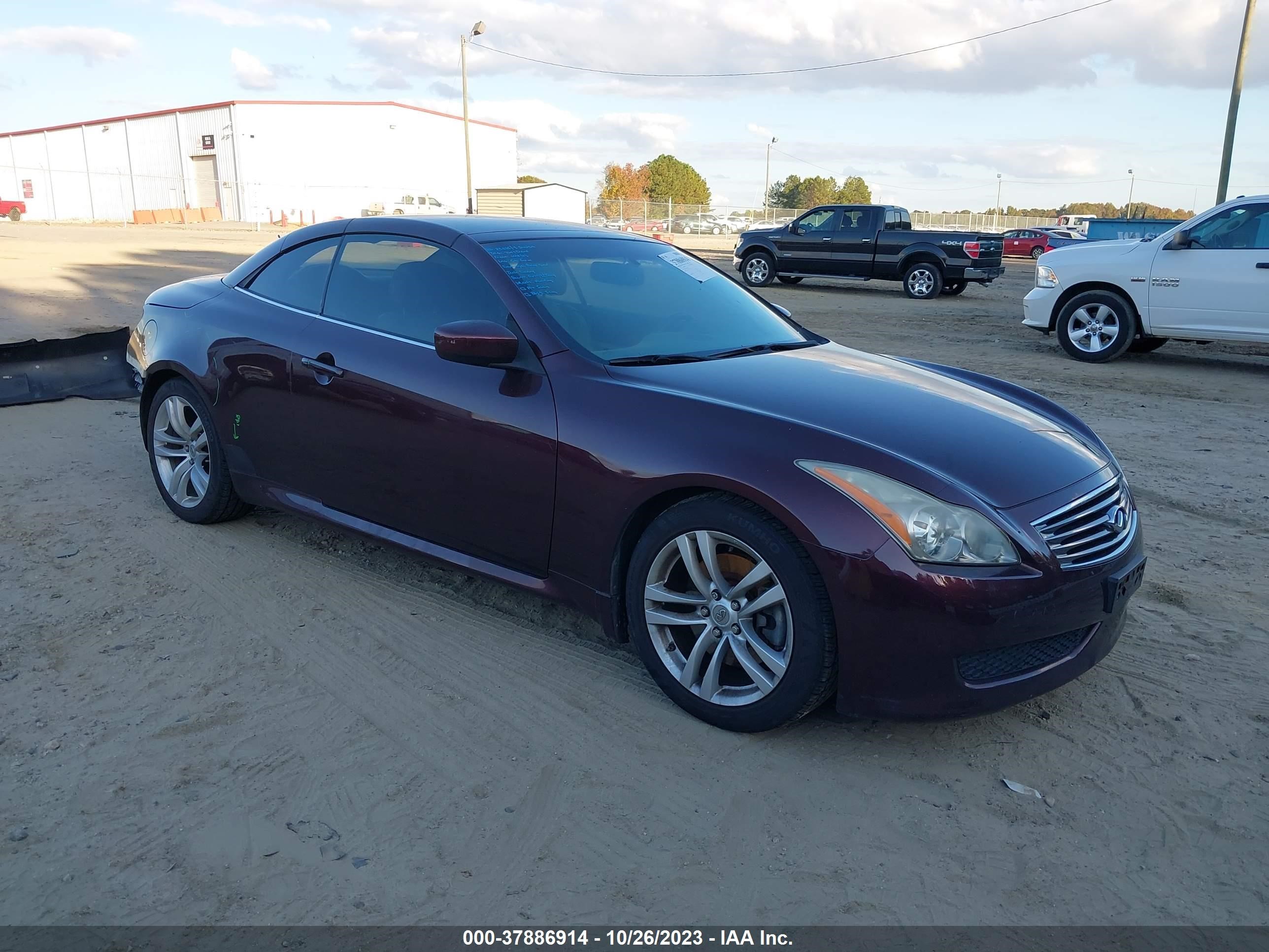 INFINITI G 2010 w0l0xcf2594310291