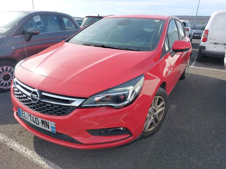 OPEL ASTRA 2017 w0lbd6ek9hg130001