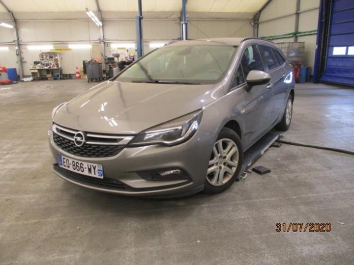 OPEL ASTRA SPORT TOURER 2017 w0lbd8ek2h8064574