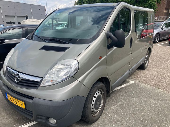 OPEL VIVARO 2013 w0lf7a0a6dv608377