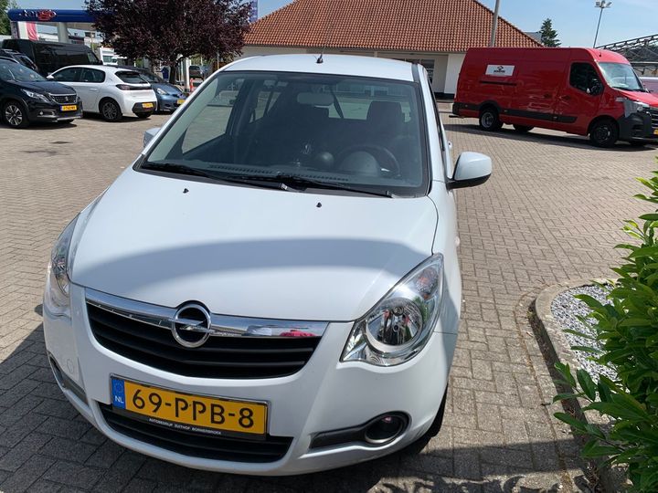 OPEL AGILA 2011 w0lfxb22sam395135