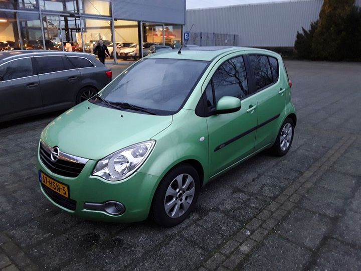 OPEL AGILA 2009 w0lfxb32s9m175157