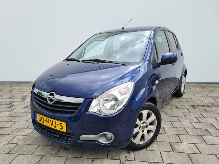 OPEL AGILA 2009 w0lfxb32s9m213963