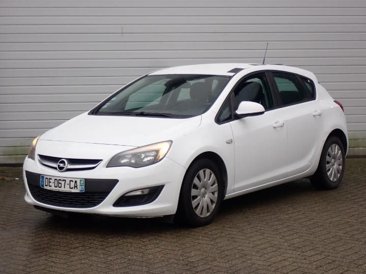 OPEL ASTRA HATCHBACK 2014 w0lpd6ec0e1064905