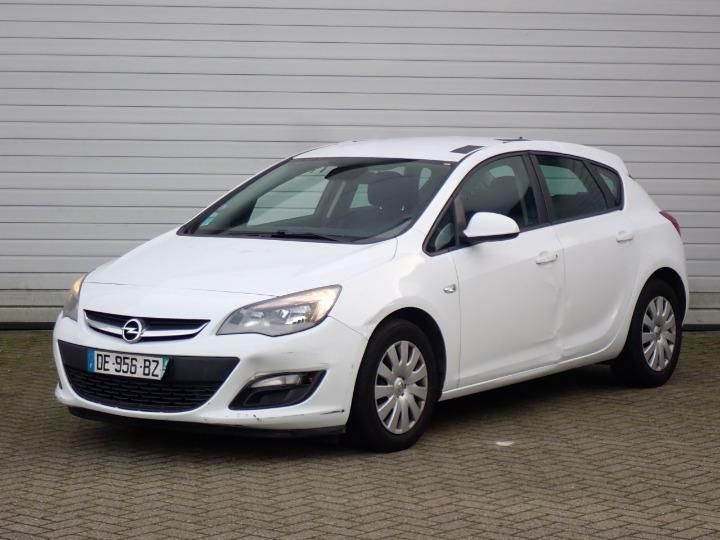 OPEL ASTRA HATCHBACK 2014 w0lpd6ec1e1066209